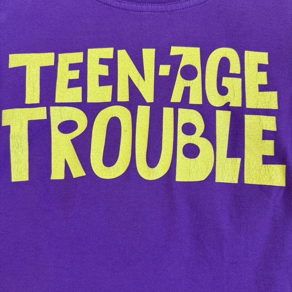 Authentic vintage Dsquared2 Y2K purple teenage trouble tank top - Picture 8 of 10